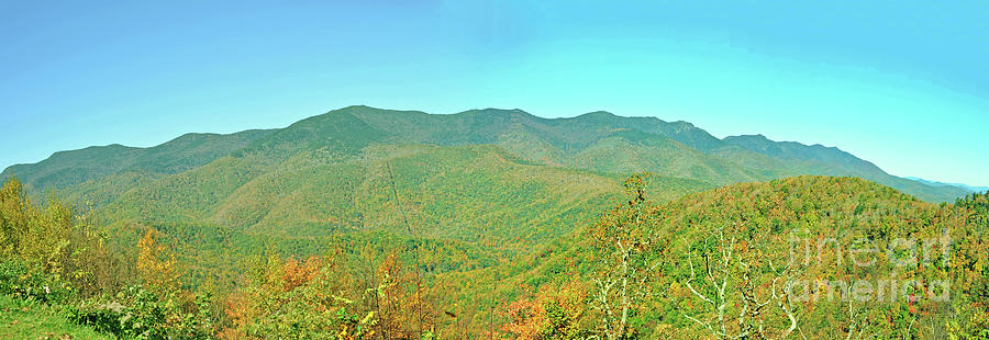 Blue Ridge Parkway Overlook  Photograph by Lydia Holly