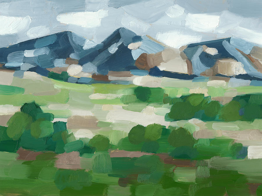 Countryside Painting - Blue Ridge Valley I by Ethan Harper