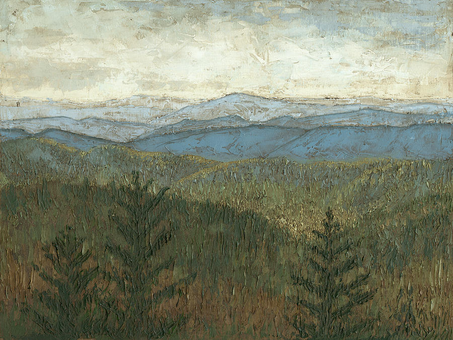 Mountain Painting - Blue Ridge View I by Megan Meagher