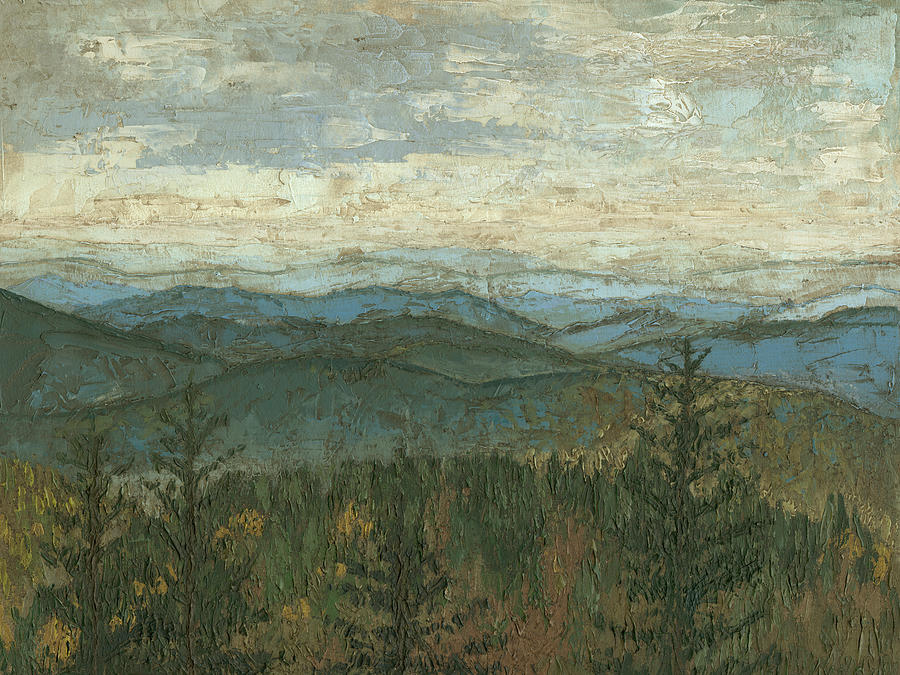 Blue Ridge View II Painting by Megan Meagher