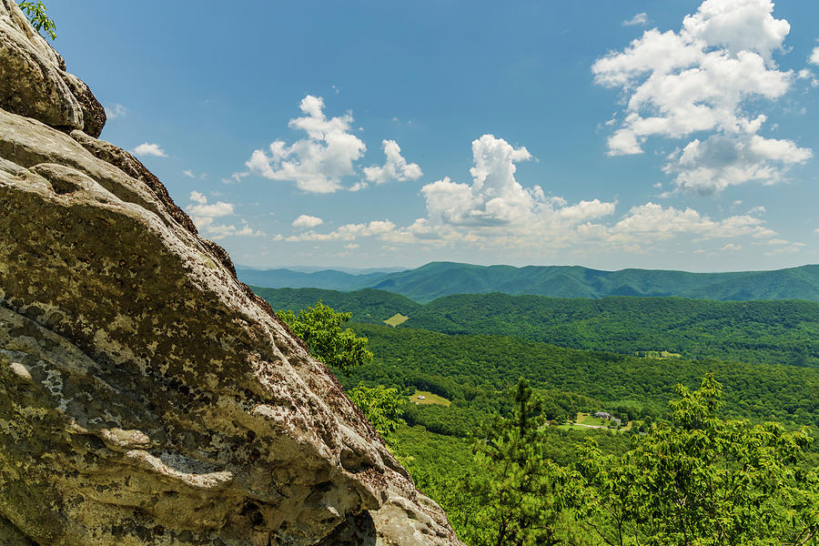 Blue Ridge View Photograph by SC Shank