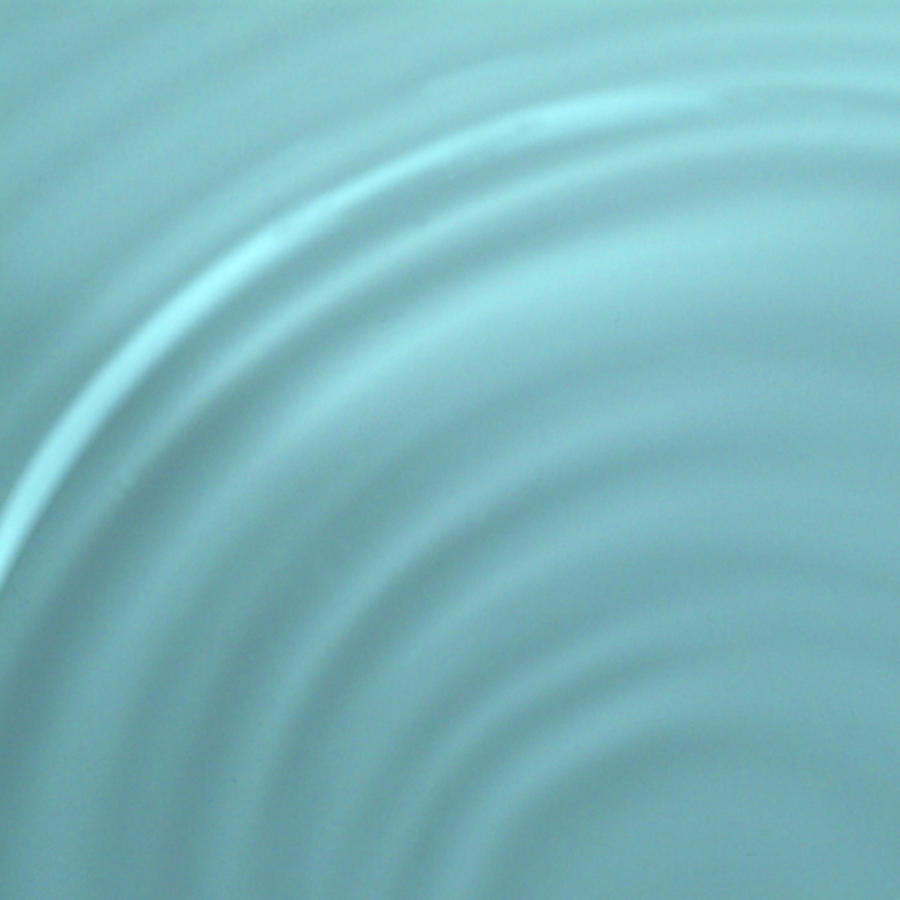 Abstract Photograph - Blue Ripple Water by Tom Quartermaine