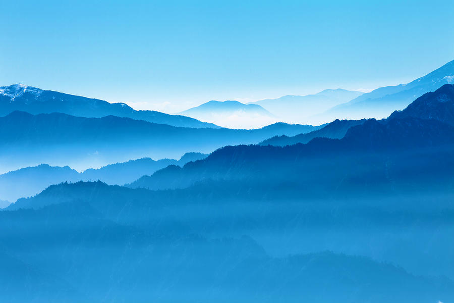 Blue Scenics Photograph by 4x-image