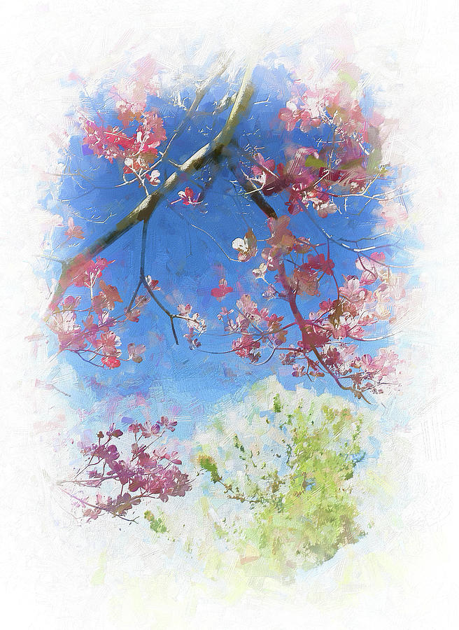 Blue Spring AP Painting by Dan Carmichael