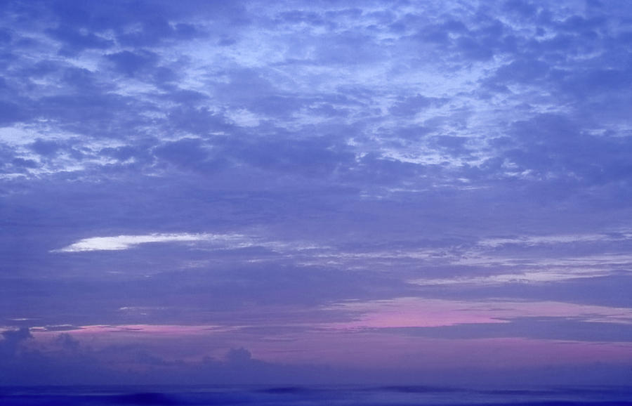 Blue sunrise Photograph by Rudy Umans