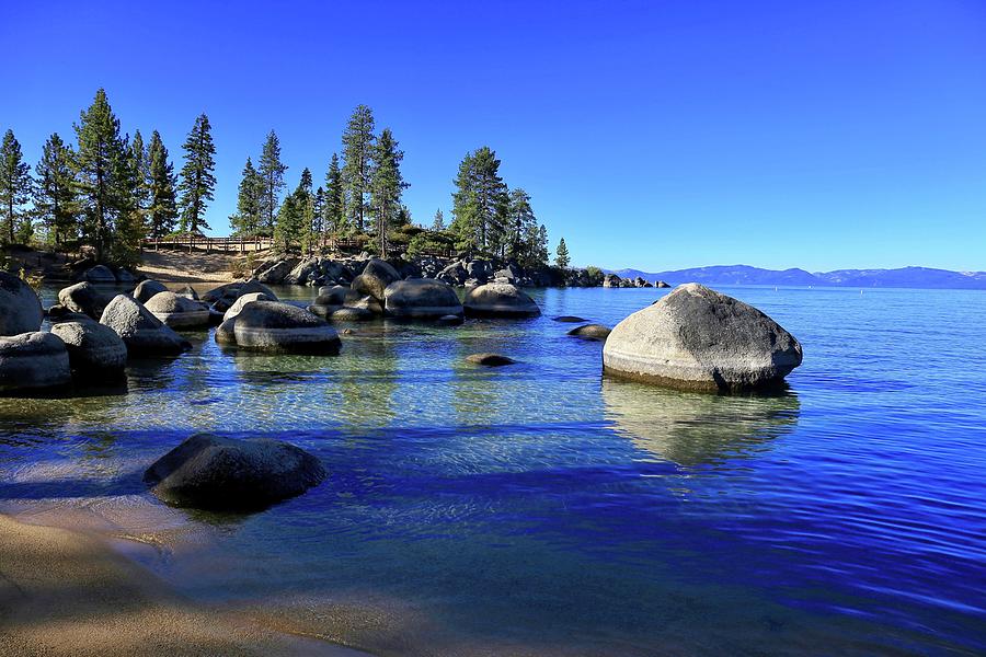 Blue Tahoe Photograph by Lynn Hopwood