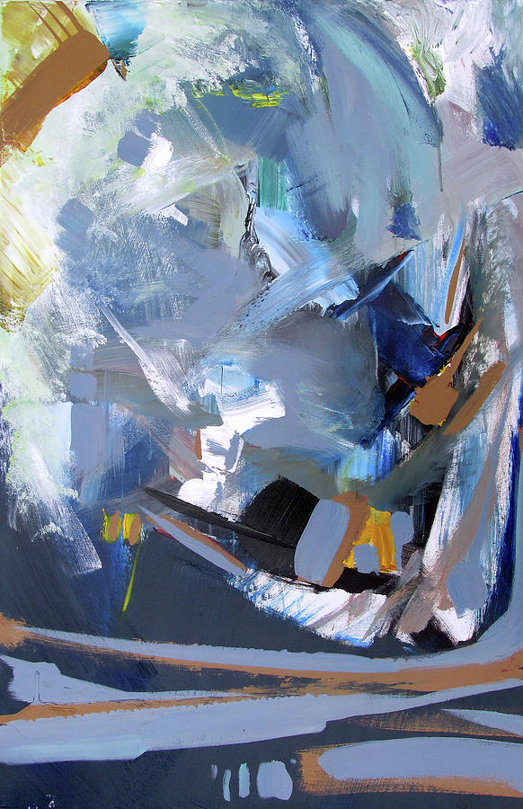 Blue Tweak Painting by John Gholson