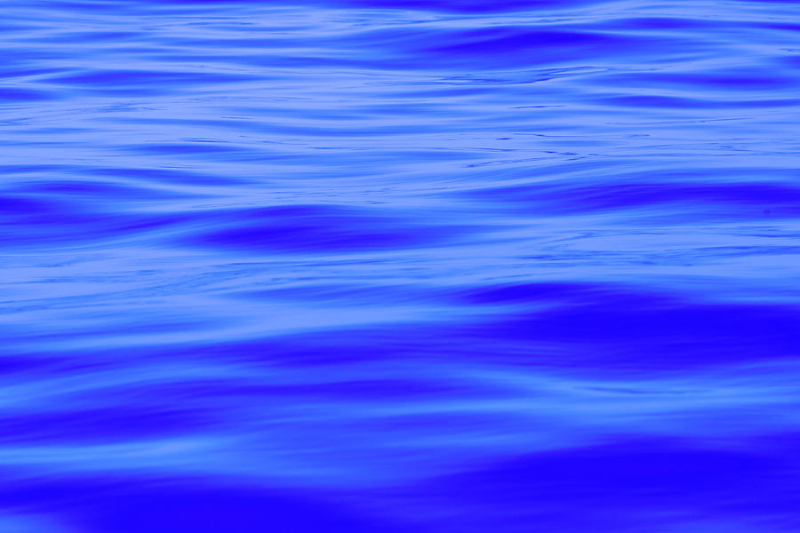Blue Water Abstract 6818 Photograph