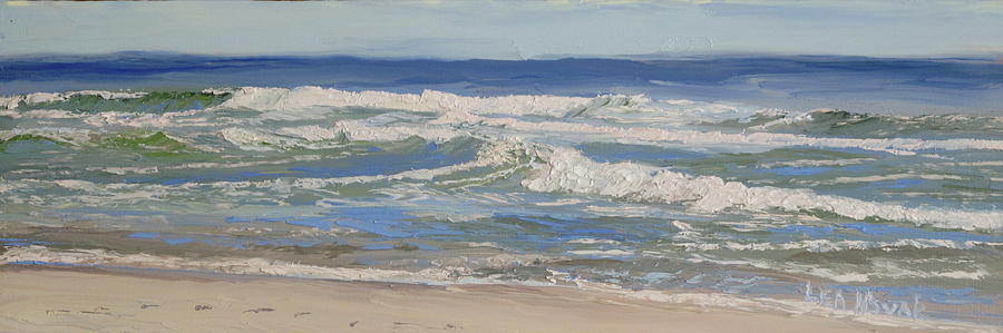 Blue Water, Choppy Waves by Lea Novak Blue Water, Choppy Waves by Lea Novak