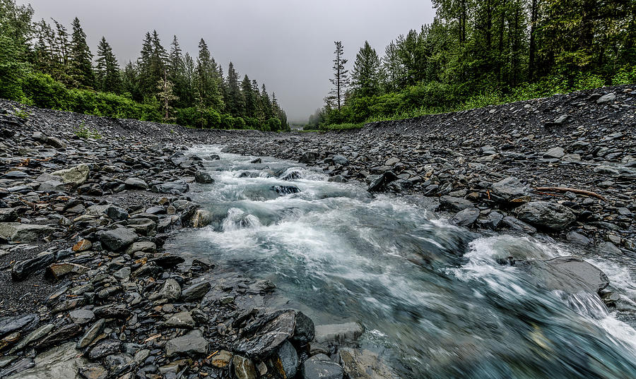 Blue Water Creek Photograph by David Downs