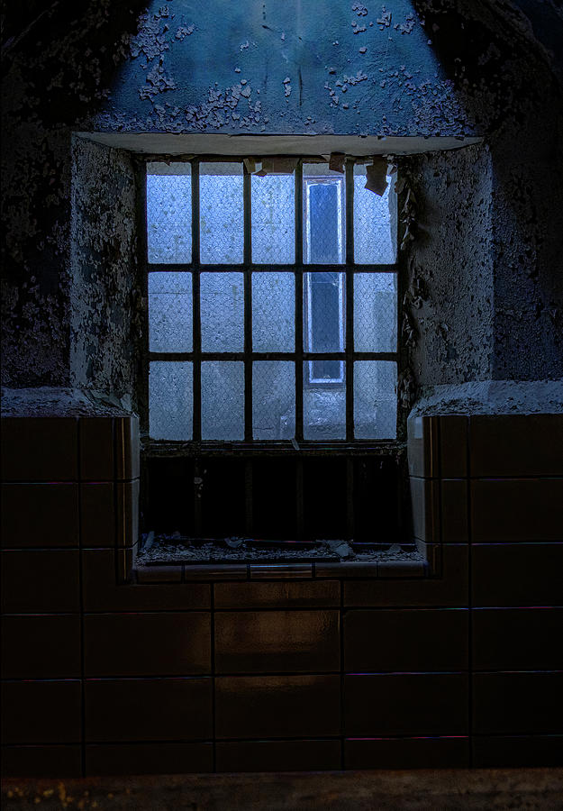 Blue Window Light Photograph by Tom Singleton