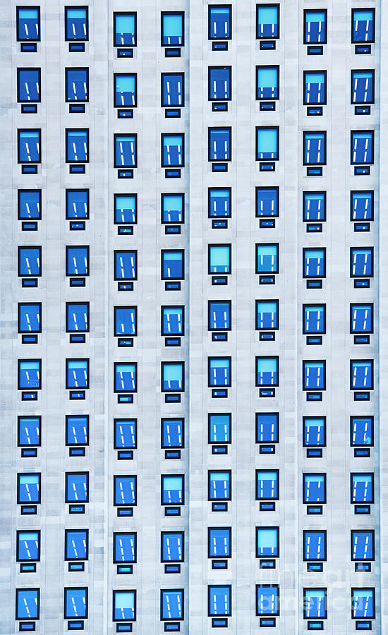 Blue Windows Photograph by Tim Gainey