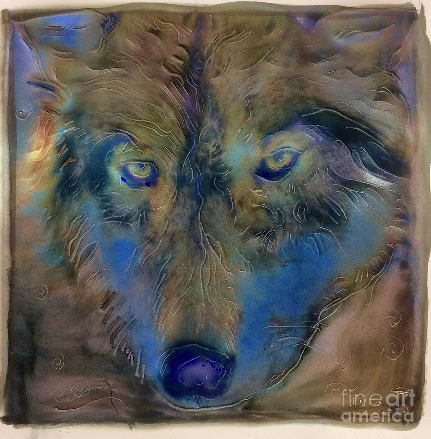 Blue Wolf Rising by FeatherStone Studio Julie A Miller Blue Wolf Rising by FeatherStone Studio Julie A Miller
