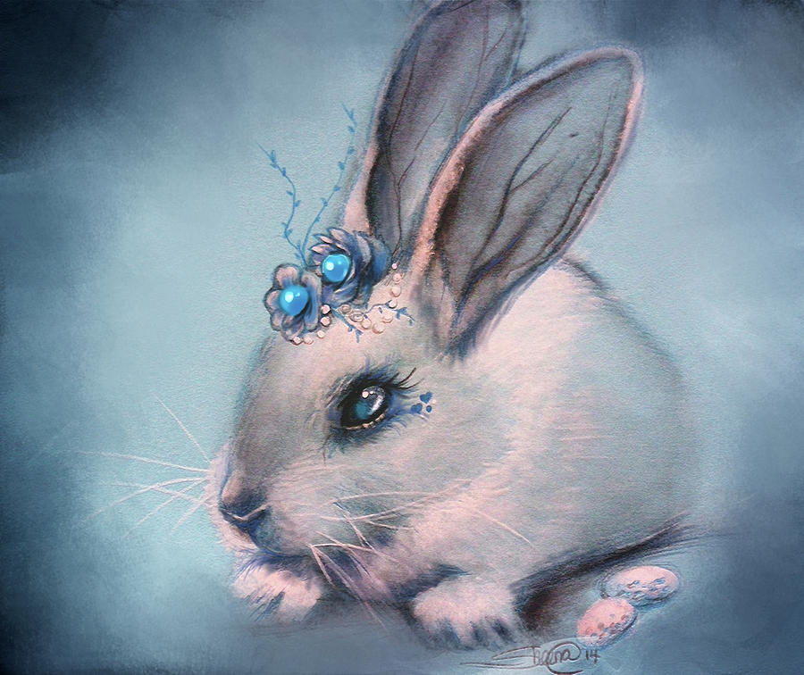 Animal Mixed Media - Bluebell by Sheena Pike Art And Illustration