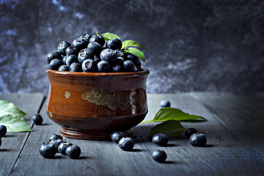 Blueberry Photograph - Blueberry by Fawzy Hassan