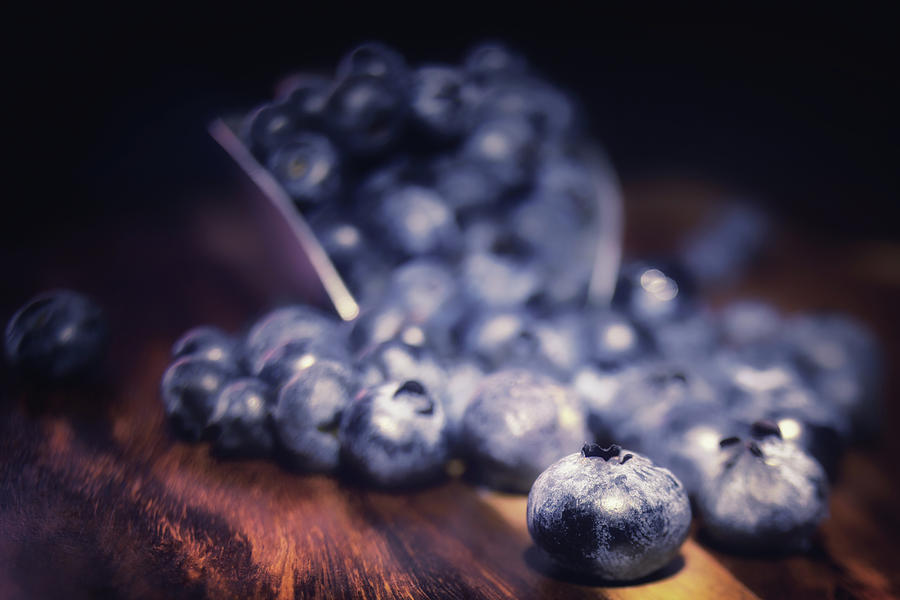 Blueberry Spill Photograph by Marnie Patchett