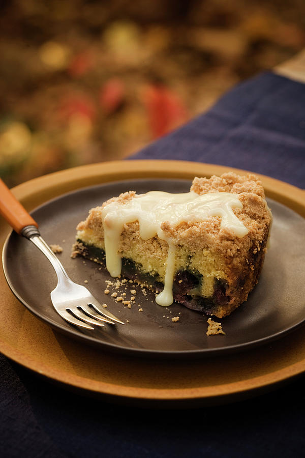Blueberry Streusel Cake Photograph by Colin Cooke