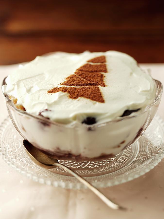 Blueberry Trifle Photograph by Joff Lee Studios