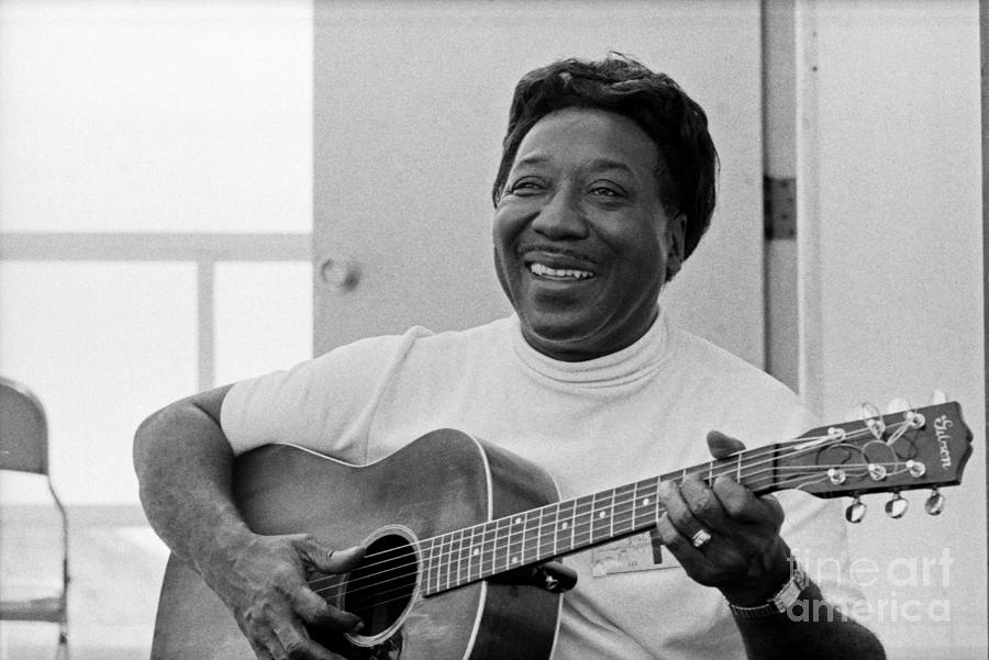 Blues Legend Muddy Waters At Newport Photograph by The Estate Of David Gahr