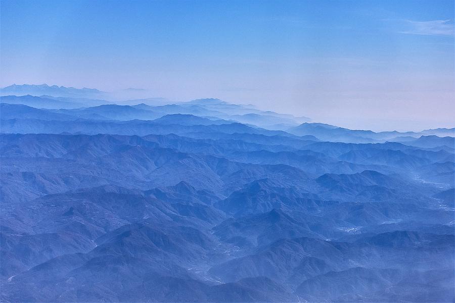 Mountain Photograph - Bluescape by Matthias Lscher