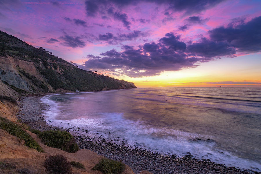 Bluff Cove after Sunset Photograph by Andy Konieczny