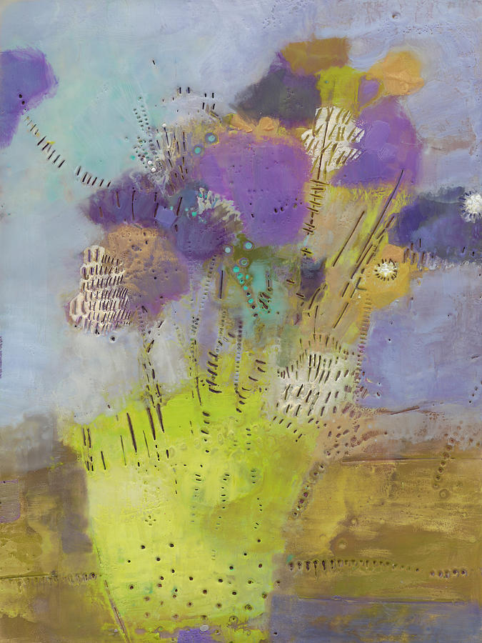 Flower Painting - Blumen I by Sue Jachimiec