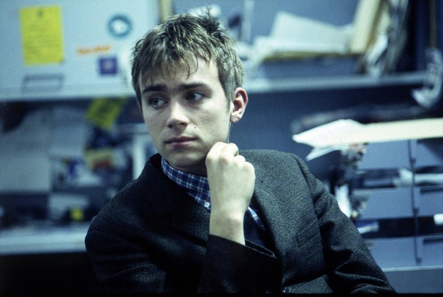 Blur Damon Albarn Nme Office 1992 Photograph by Martyn Goodacre
