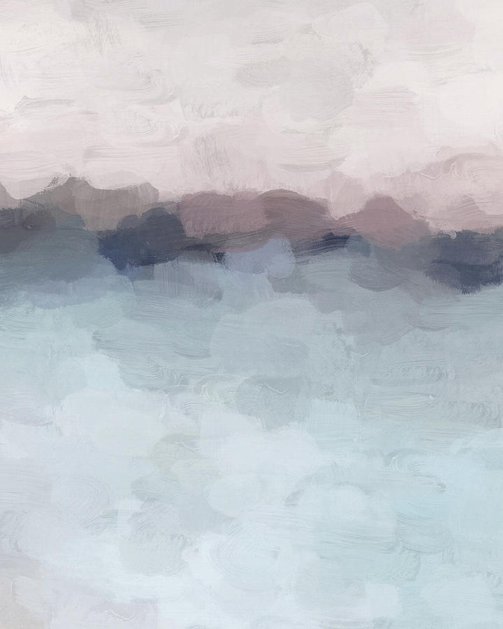 Blushing Seas Painting by Rachel Elise