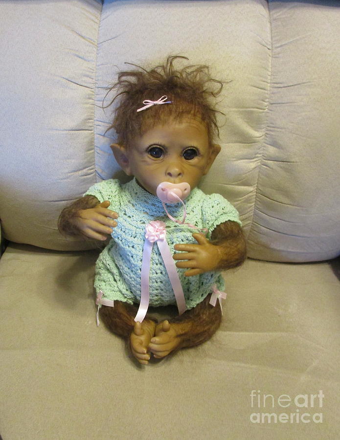 BM Baby Monkey by Marie Neder BM Baby Monkey by Marie Neder