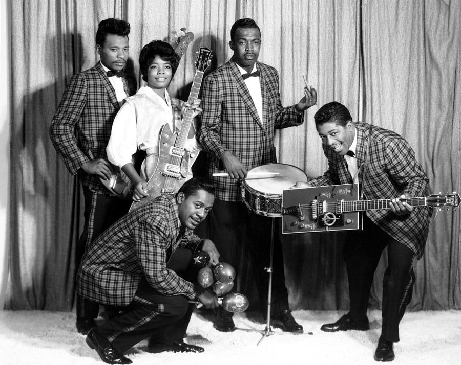 Bo Diddley & His Band Photograph by Michael Ochs Archives