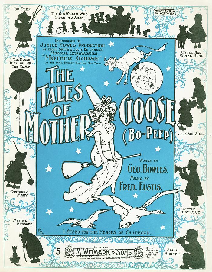Vintage Painting - Bo-peep, Or, Tales Of Mother Goose by Anonymous