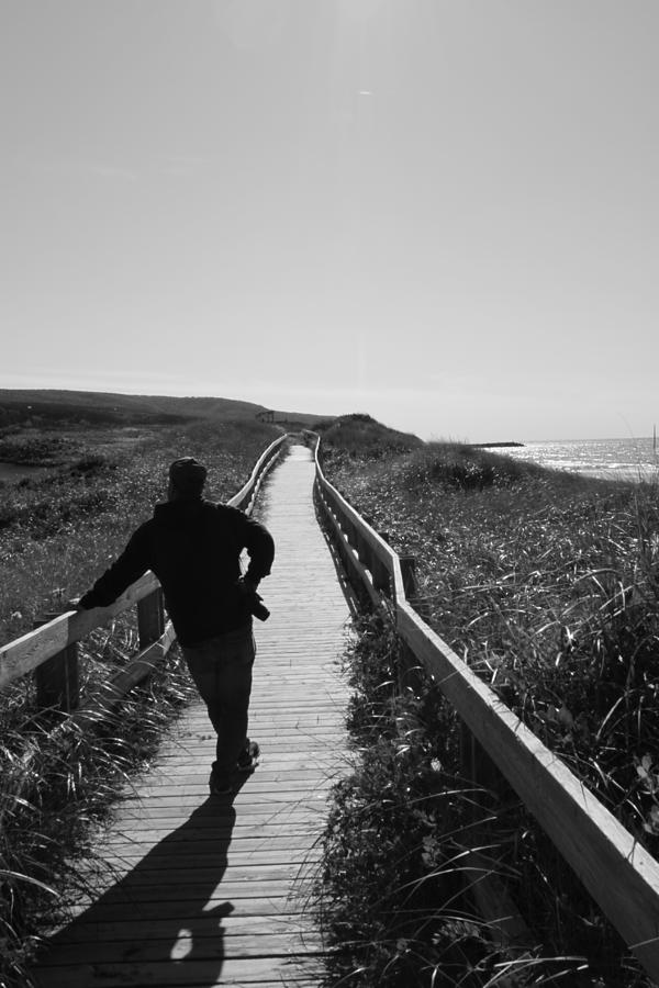 Board Walk Photograph by Christopher Brown - Fine Art America