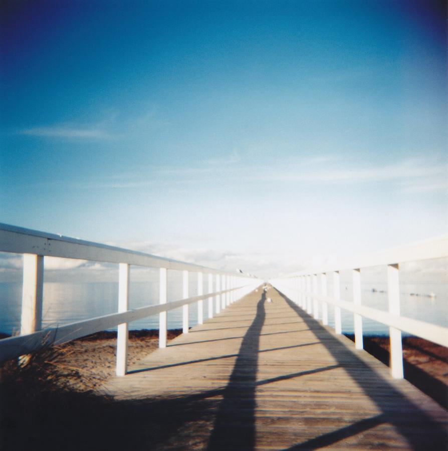Boardwalk Photograph by Monica Forss