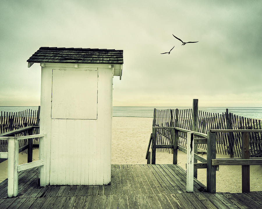 Boardwalk On Beach Photograph by Jody Trappe Photography