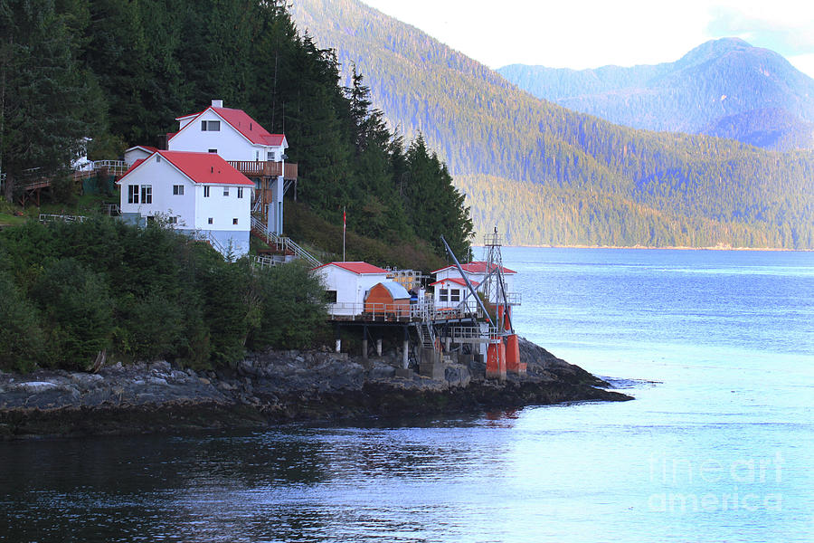 Lighthouse Photograph - Boat Bluff Lighthouse as seen from the Inside Passage. 2014 by Monterey County Historical Society