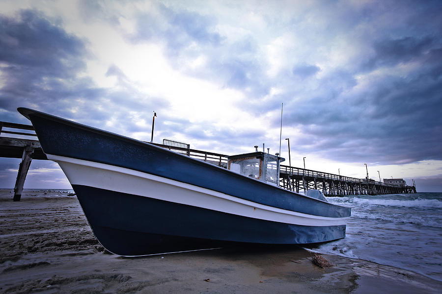 Boat By The Pier Photograph by Rpsycho