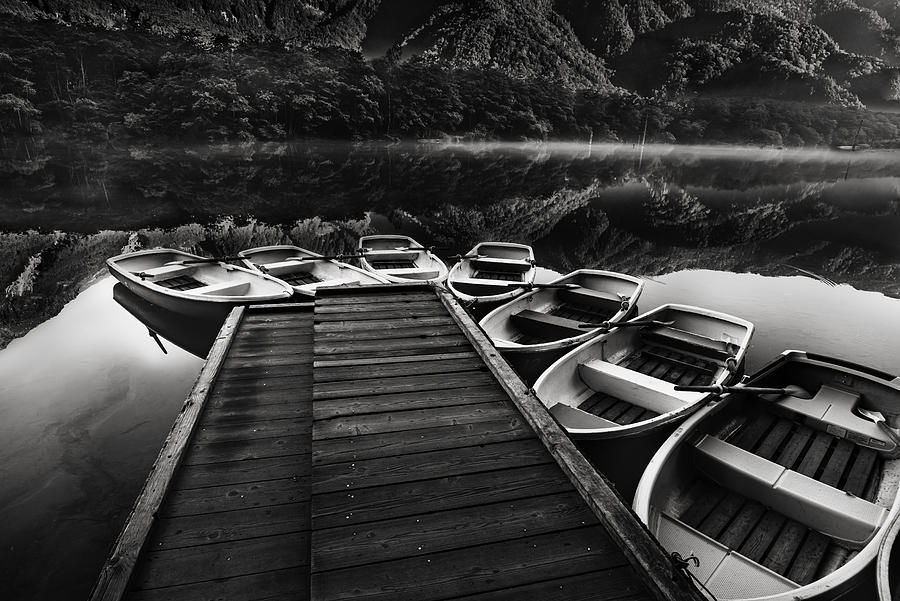 Boat Dock Photograph by Makihiko Hayama