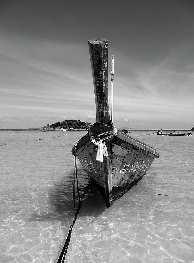 Boat In Thailand Photograph by Lina Aidukaite
