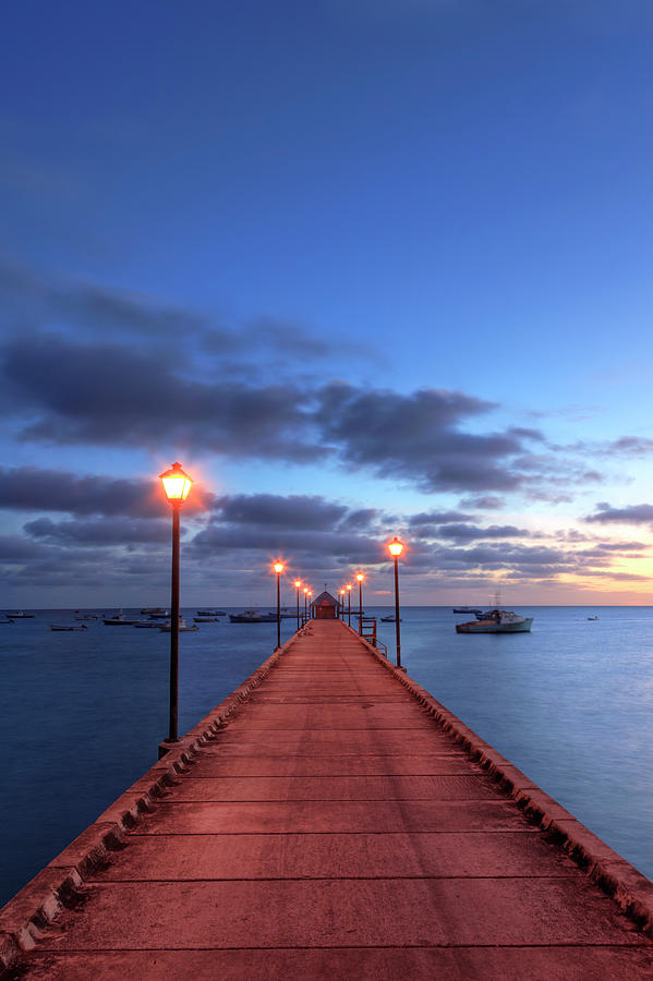 Boat Jetty, Oistins, Barbados Photograph by Michele Falzone