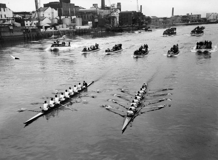 Boat Race Photograph by Central Press