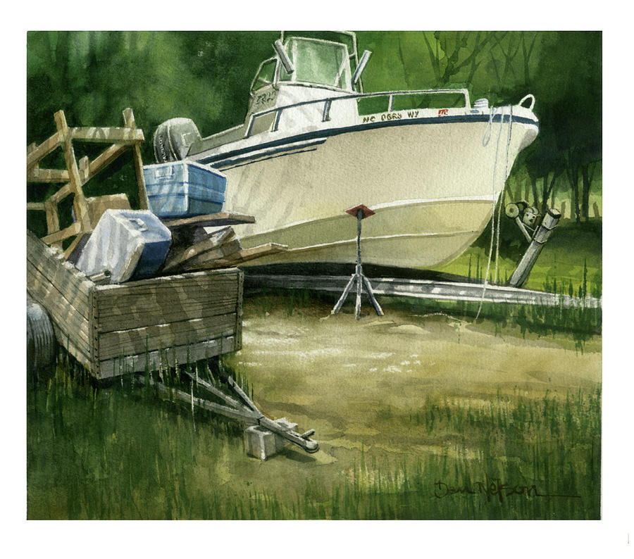 Boat Stuff Painting