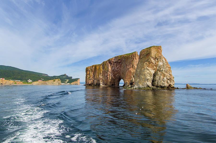 Boat Tour Around The Rock Of Percé Photograph by Maremagnum