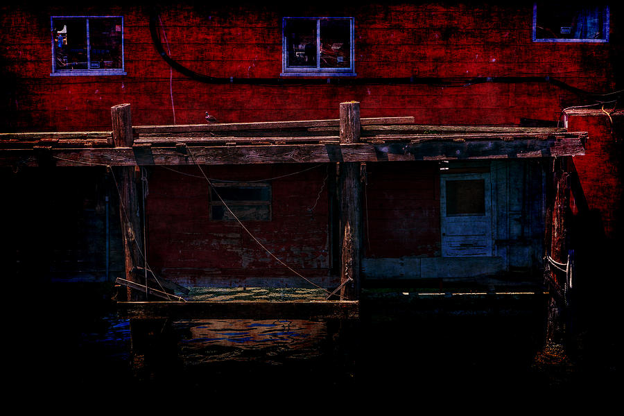 Boathouse Photograph by Derek Dean