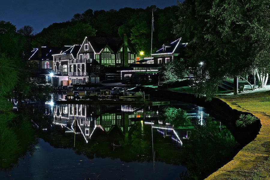 Boathouse Row in Philly Photograph by Frozen in Time Fine Art Photography