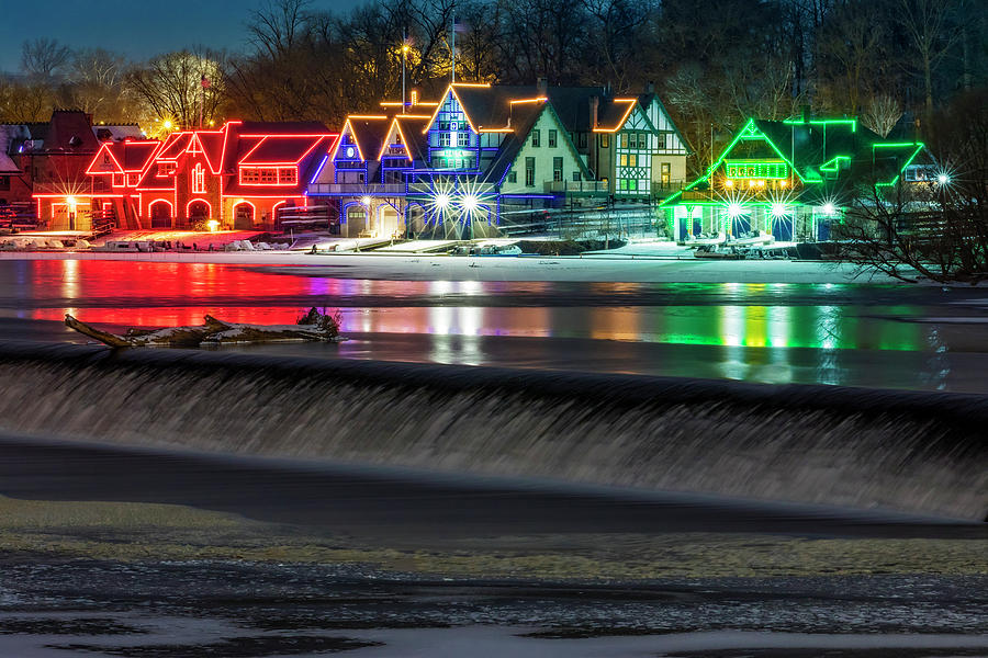 Boathouse Row PA Photograph by Susan Candelario