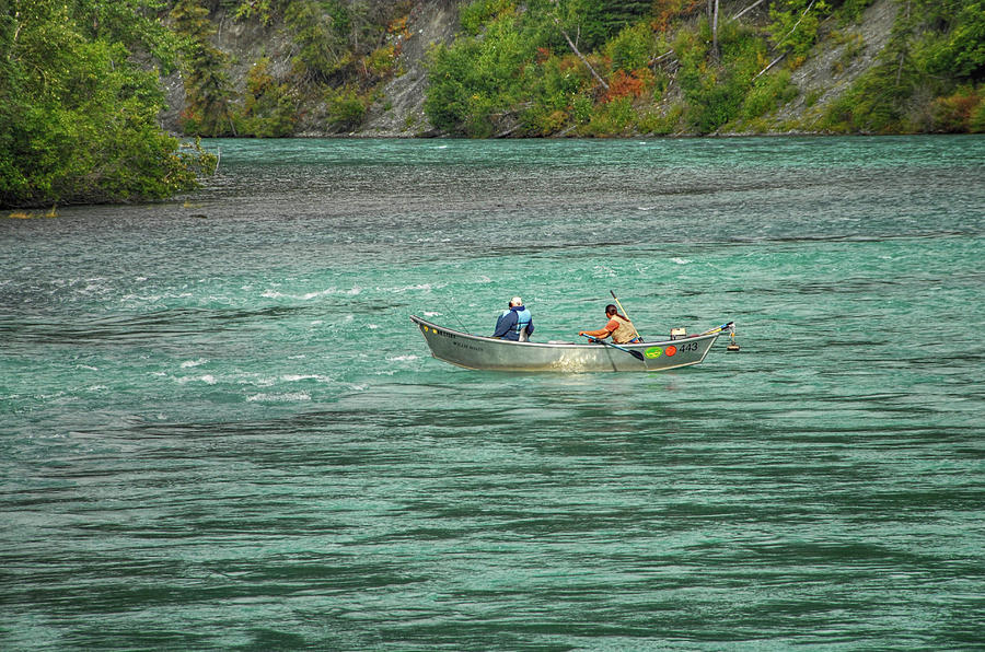 Boating Along the Kenai River Photograph by Dyle Warren