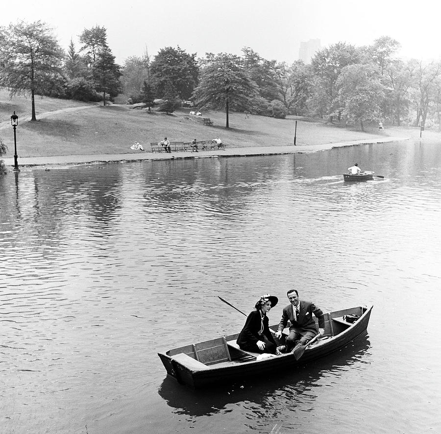 Boating In Central Park Photograph by Rae Russel