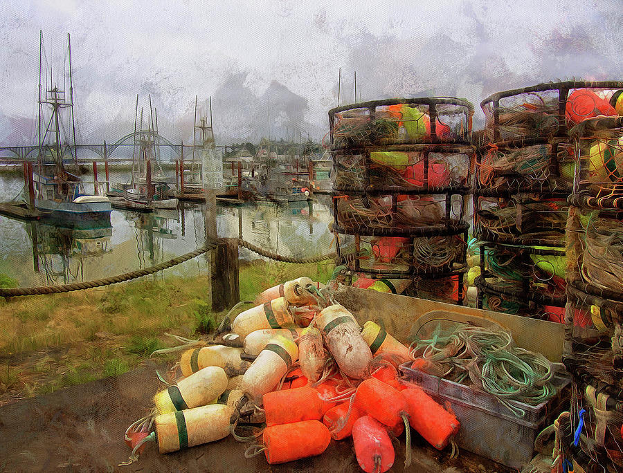 Boats Bumpers Crab Rings And Rope by Thom Zehrfeld Boats Bumpers Crab Rings And Rope by Thom Zehrfeld