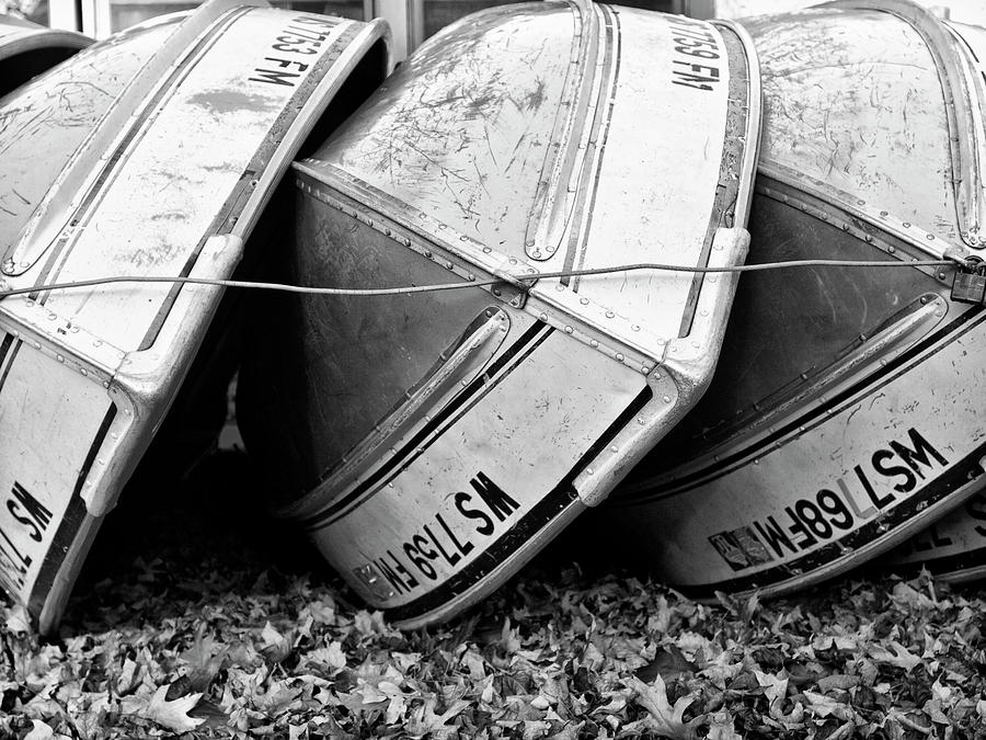 Boats in Storage for the Season by Keith Dotson Boats in Storage for the Season by Keith Dotson