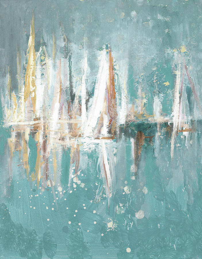 Boat Painting - Boats Slowly Fading by Andy Beauchamp